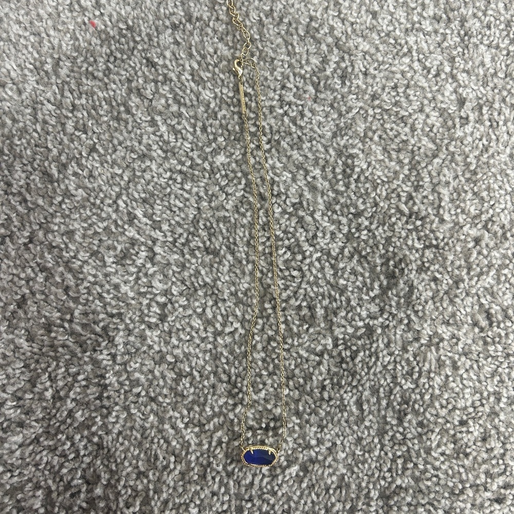 Kendra Scott blue necklace elisa